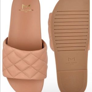 Marc Fisher nude slides! Size 7